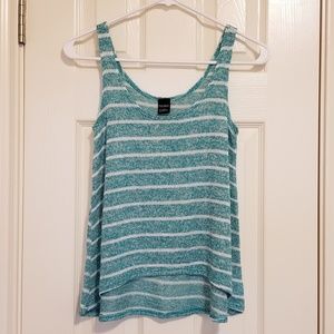 Flowy striped top, made in USA